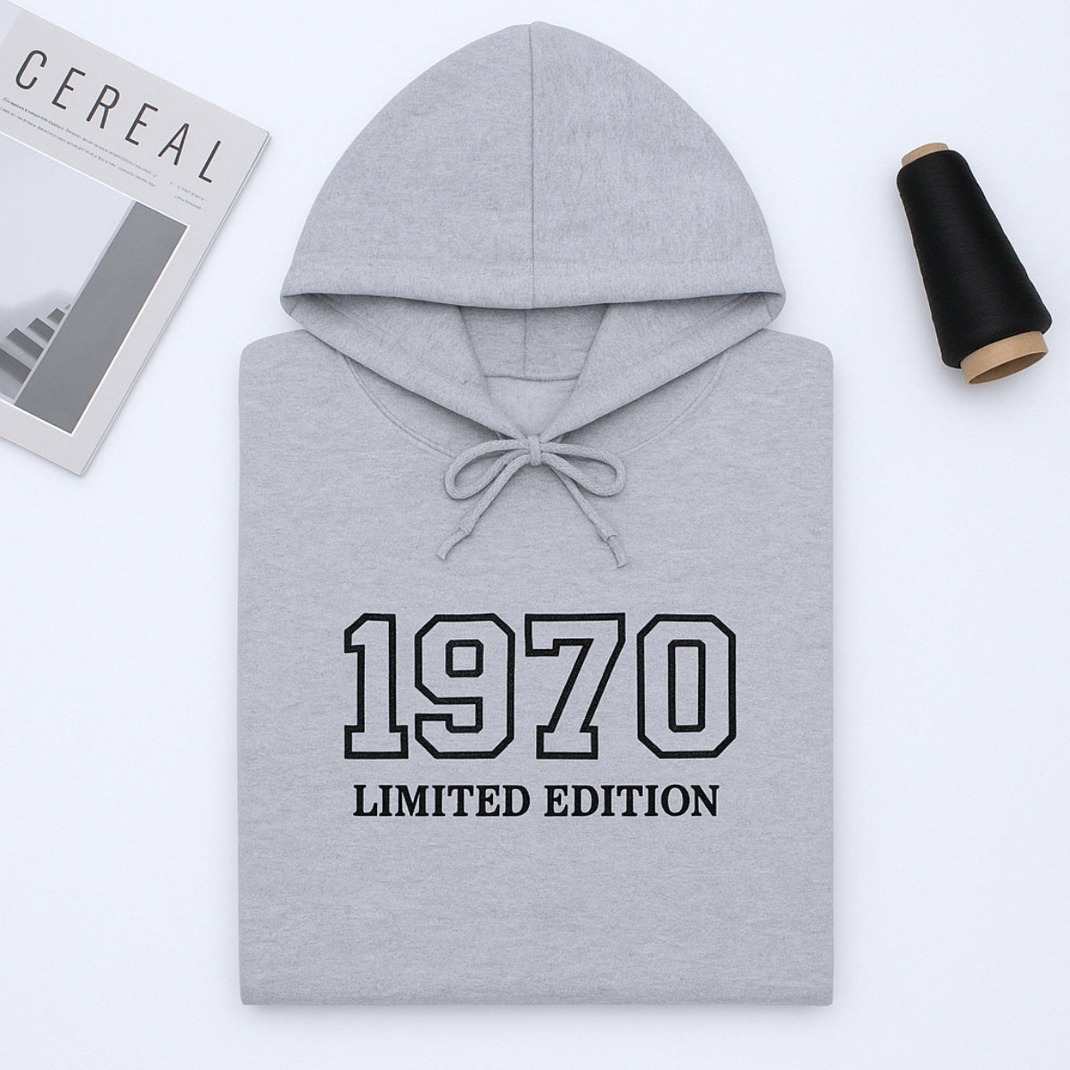 Individuell bestickte Engel- und Dämonenkatze-Kapuzenpullover für Paare
