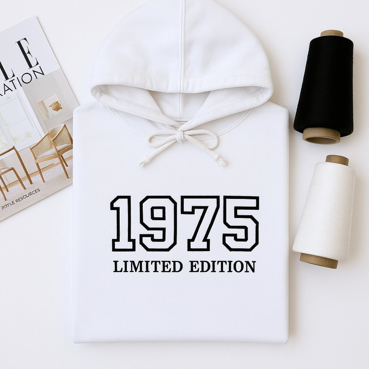 Sweats à capuche assortis brodés personnalisés avec ange et chat démon pour couples