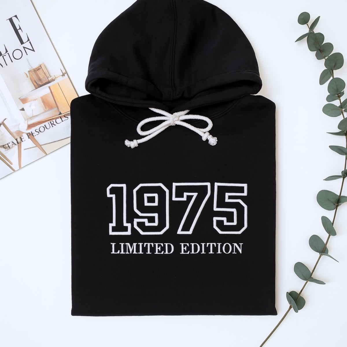 Sweats à capuche assortis brodés personnalisés avec ange et chat démon pour couples