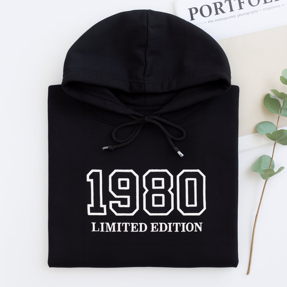 Sweats à capuche assortis brodés personnalisés avec ange et chat démon pour couples