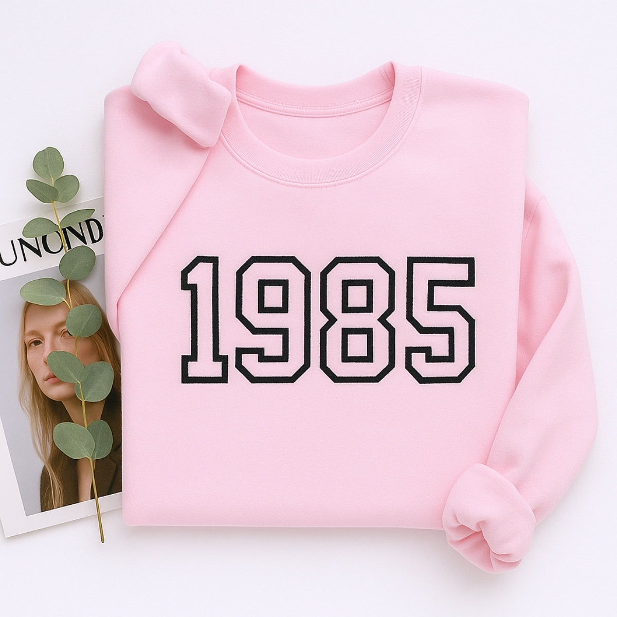 1985 Birthday Hoodies - Custom Birth Year Embroidered Sweatshirts - Perfect 40th Birthday Gift