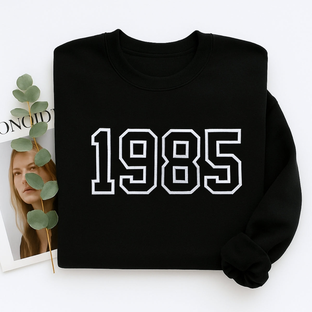 Individuell bestickte Engel- und Dämonenkatze-Kapuzenpullover für Paare