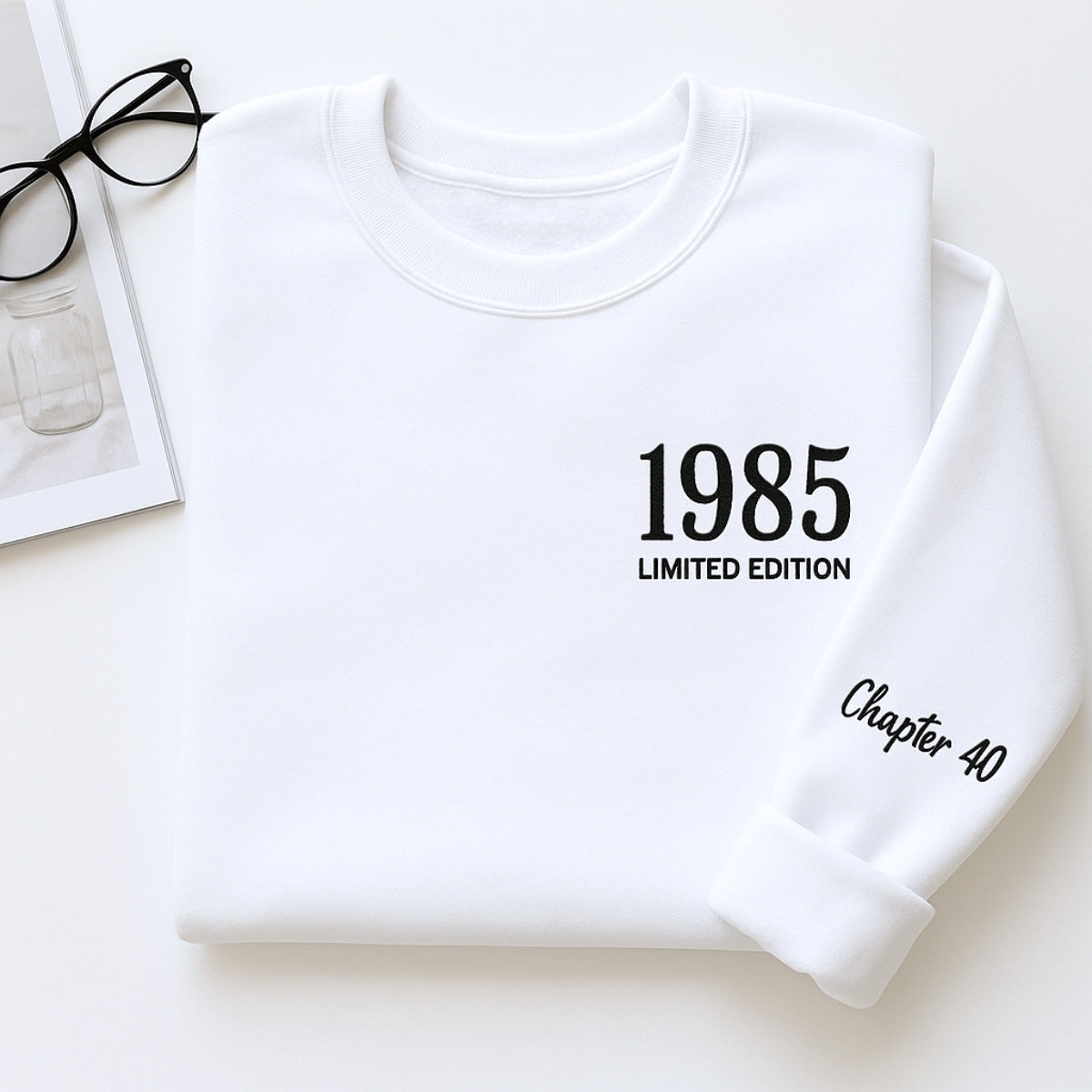 Individuell bestickte Engel- und Dämonenkatze-Kapuzenpullover für Paare