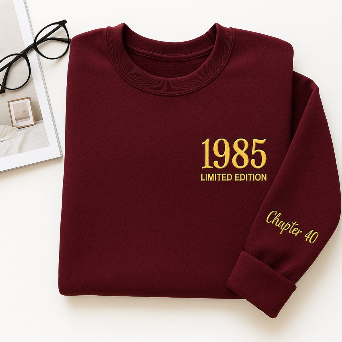 Individuell bestickte Engel- und Dämonenkatze-Kapuzenpullover für Paare