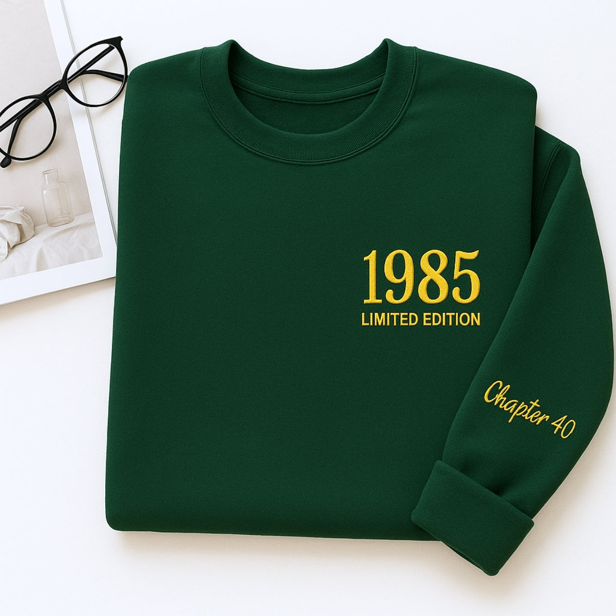 Individuell bestickte Engel- und Dämonenkatze-Kapuzenpullover für Paare