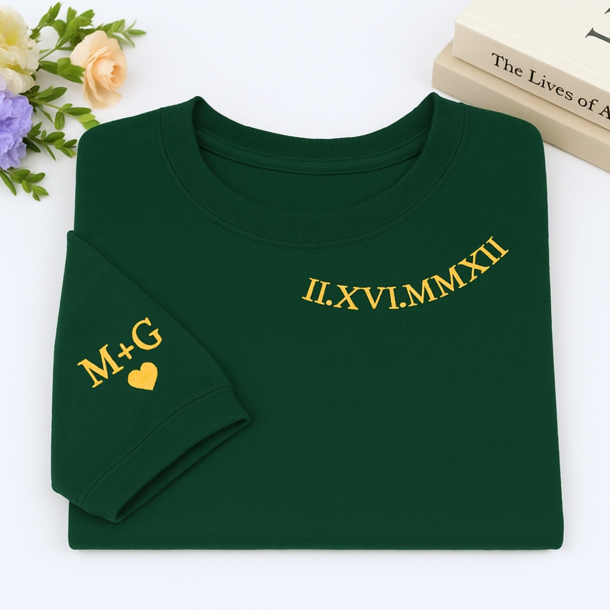 Individuell bestickte Engel- und Dämonenkatze-Kapuzenpullover für Paare