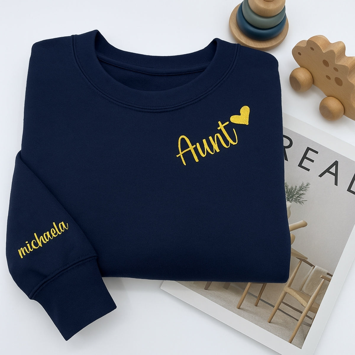 Individuell bestickte Engel- und Dämonenkatze-Kapuzenpullover für Paare