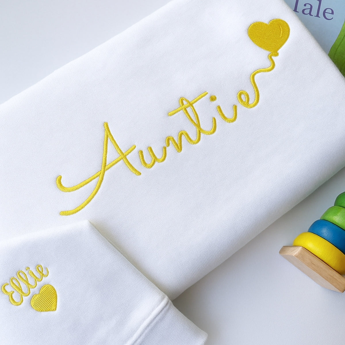 Individuell bestickte Engel- und Dämonenkatze-Kapuzenpullover für Paare