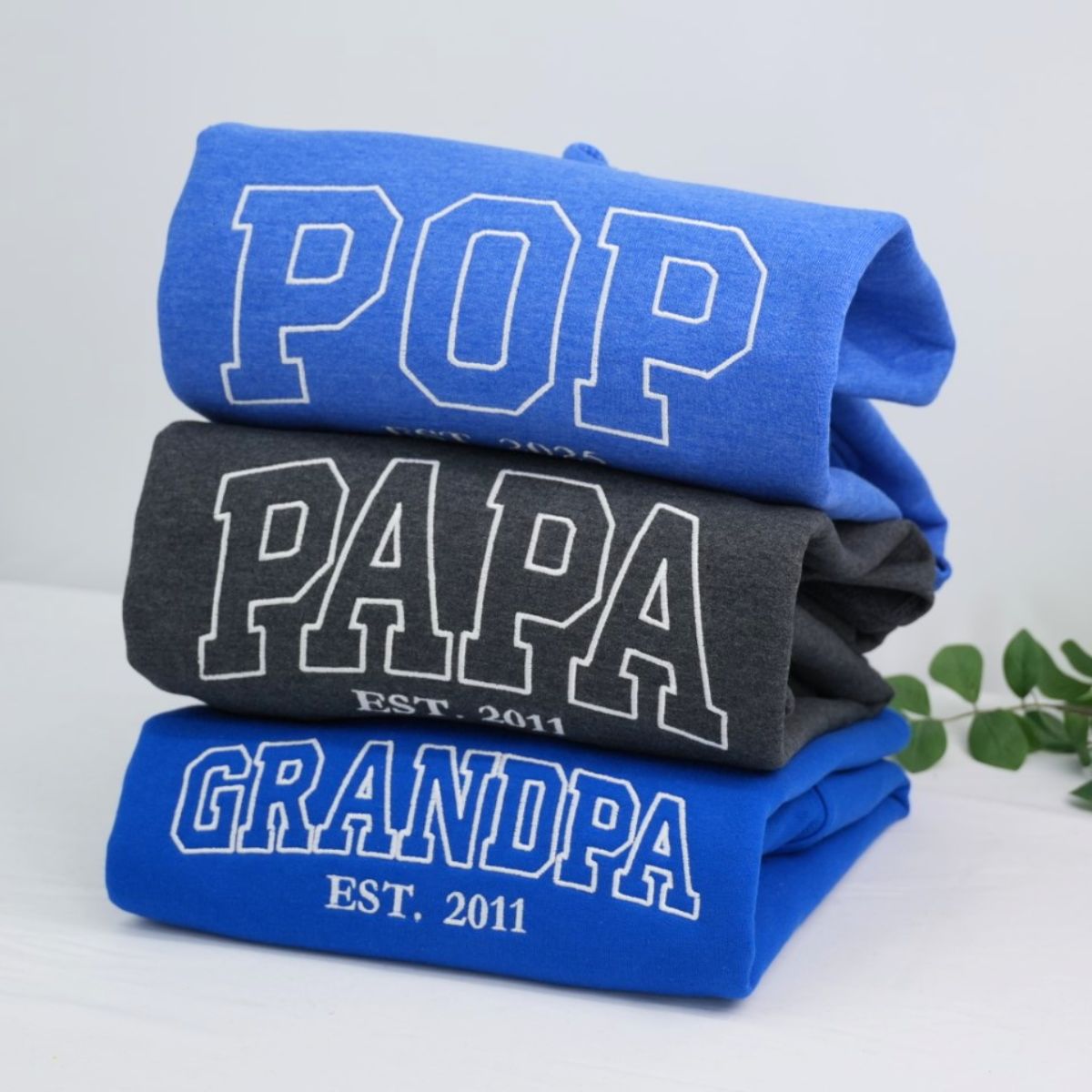 Individuell bestickte Engel- und Dämonenkatze-Kapuzenpullover für Paare