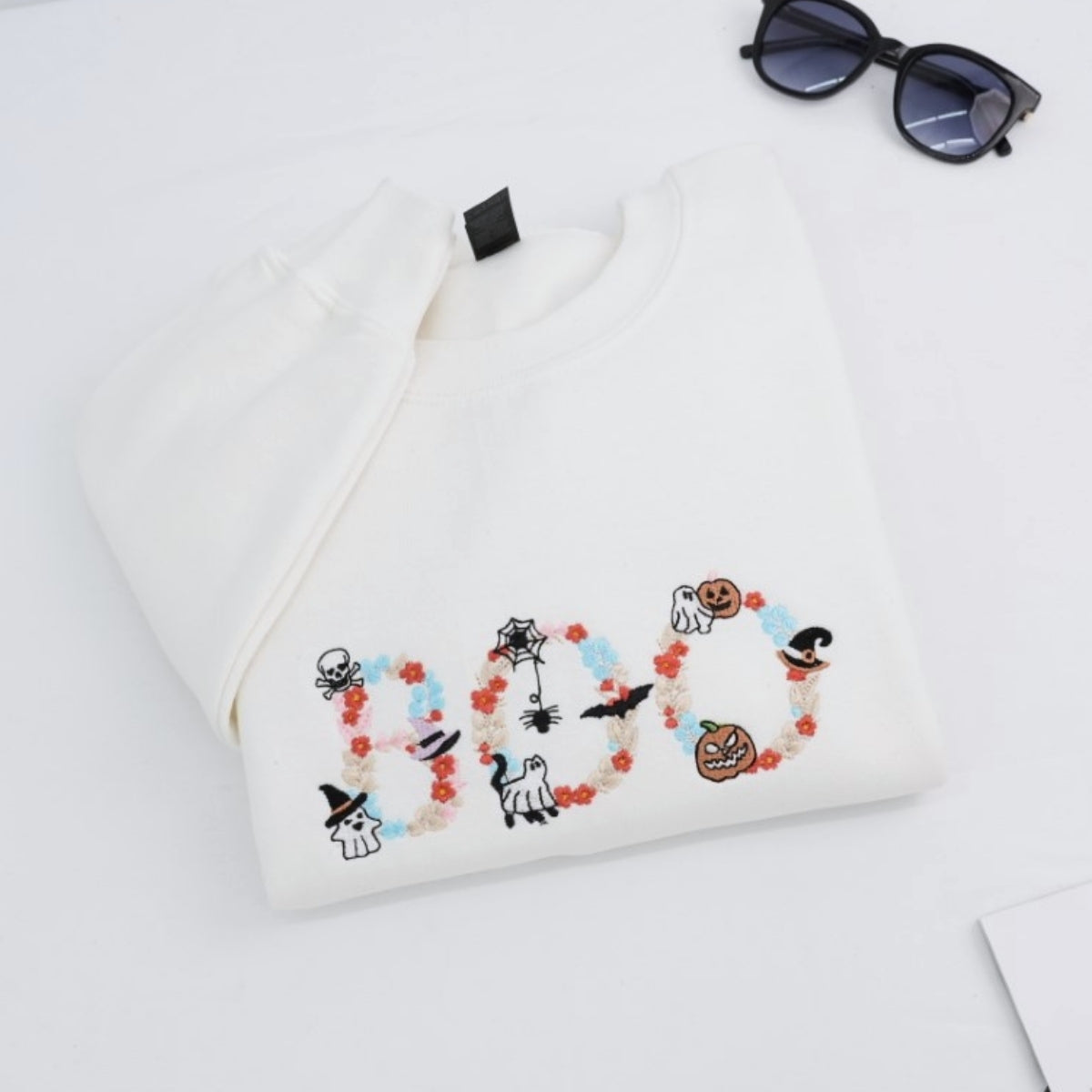 Sweats à capuche assortis brodés personnalisés avec ange et chat démon pour couples