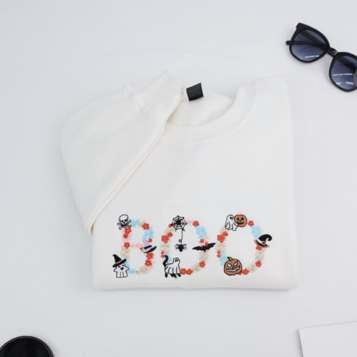 Sweats à capuche assortis brodés personnalisés avec ange et chat démon pour couples