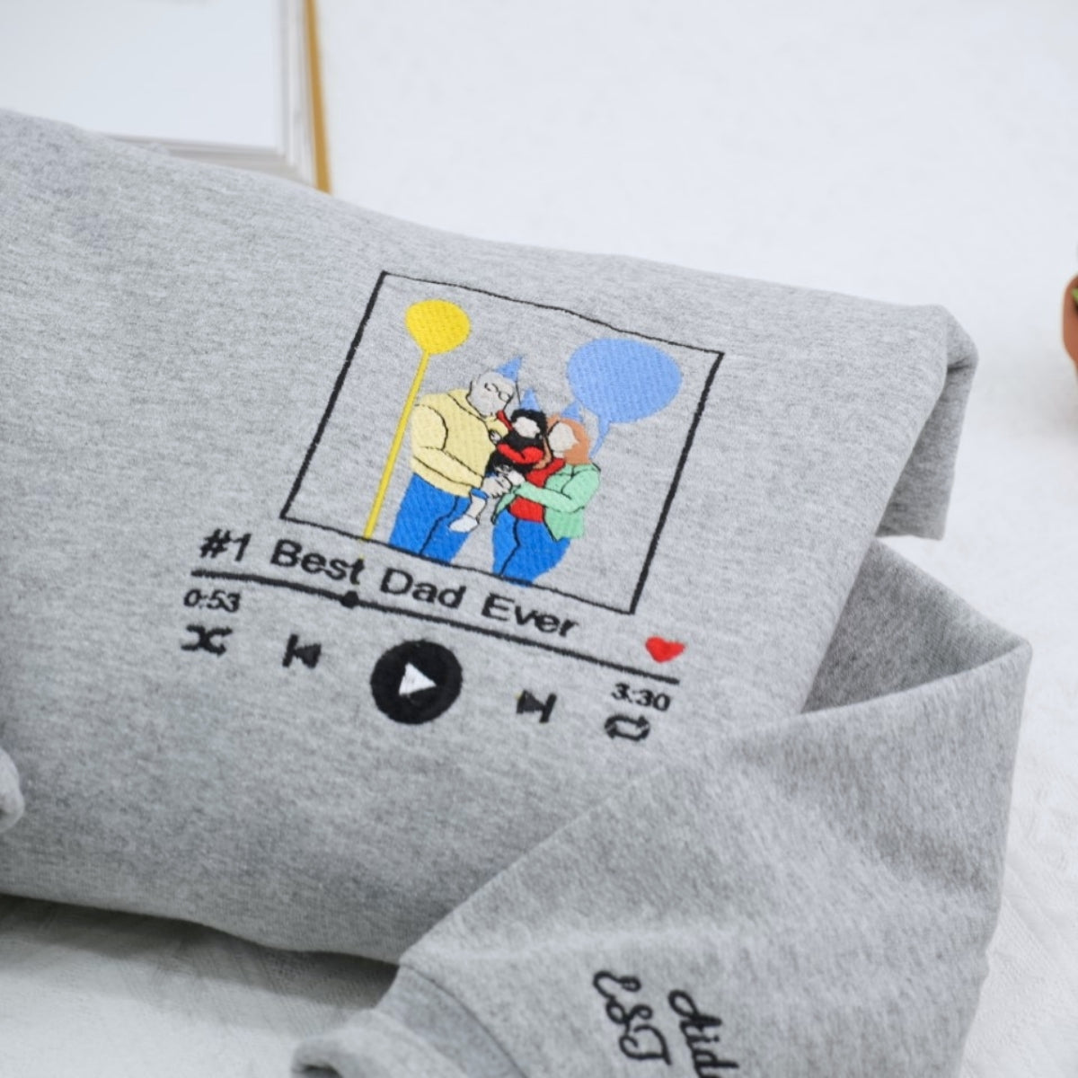 Individuell bestickte Engel- und Dämonenkatze-Kapuzenpullover für Paare