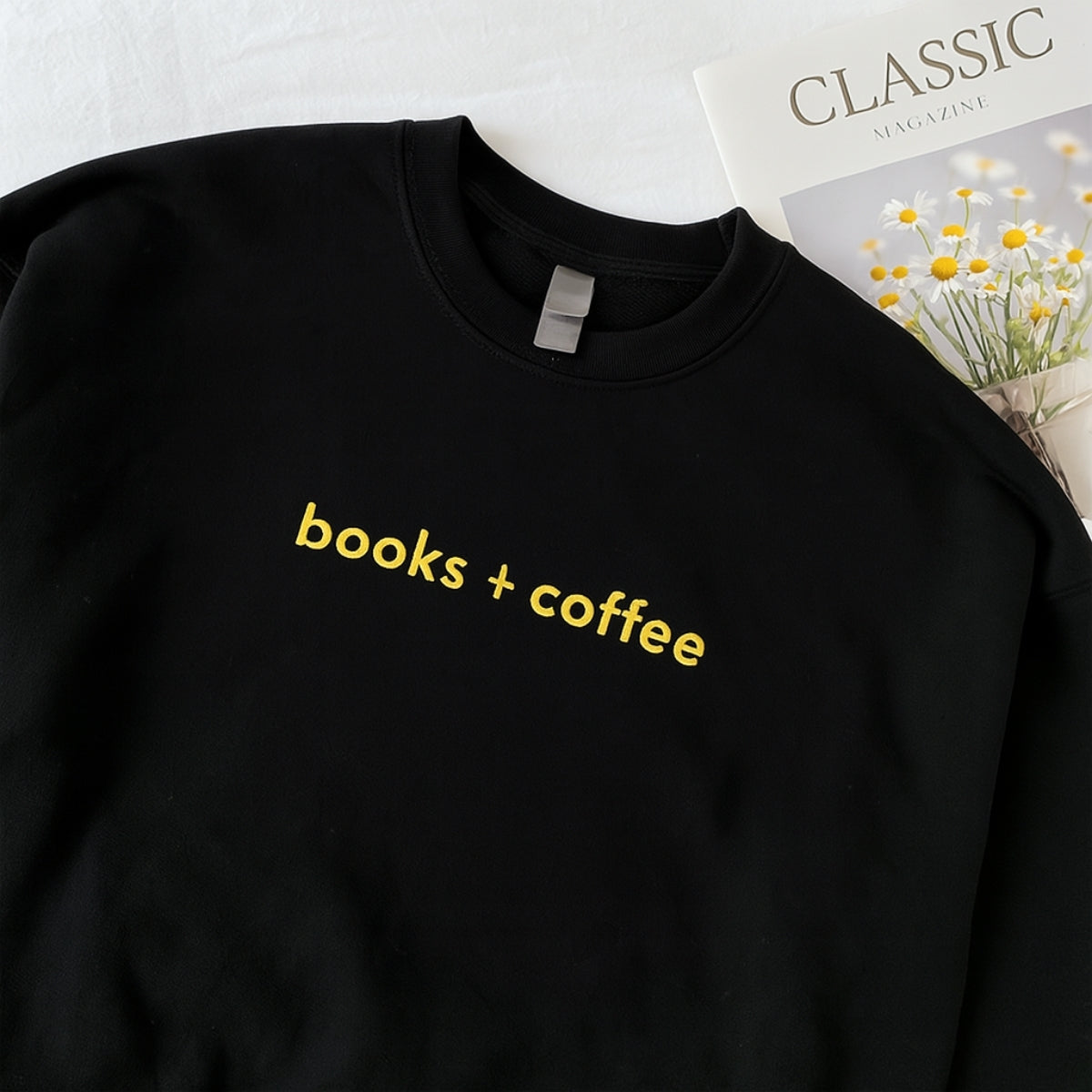 Individuell bestickte Engel- und Dämonenkatze-Kapuzenpullover für Paare