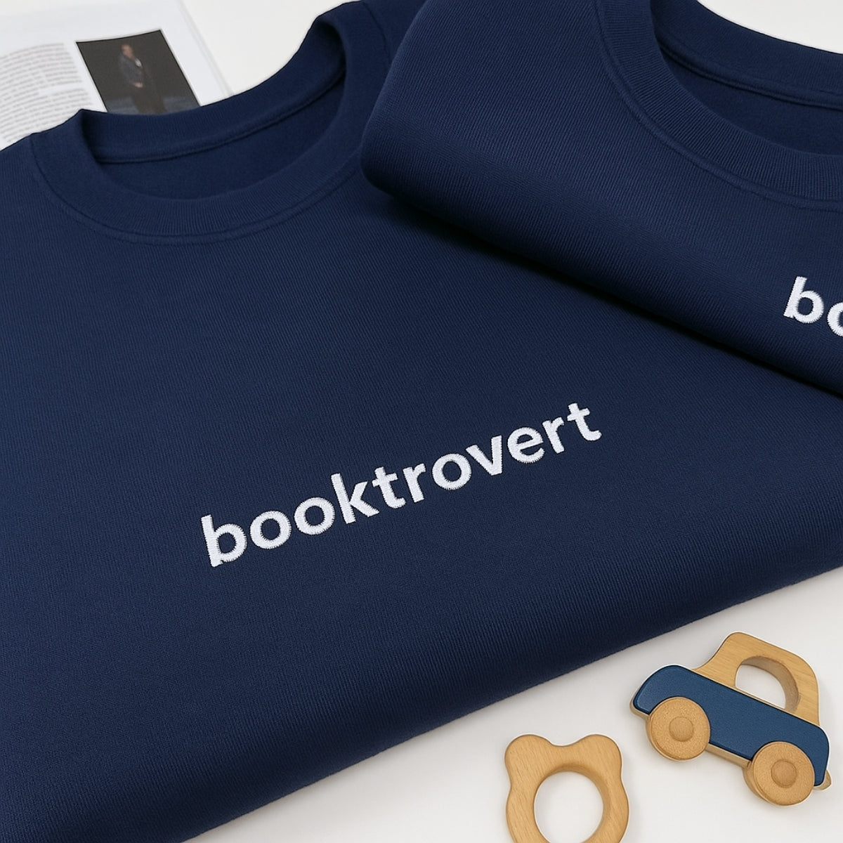 Individuell bestickte Engel- und Dämonenkatze-Kapuzenpullover für Paare