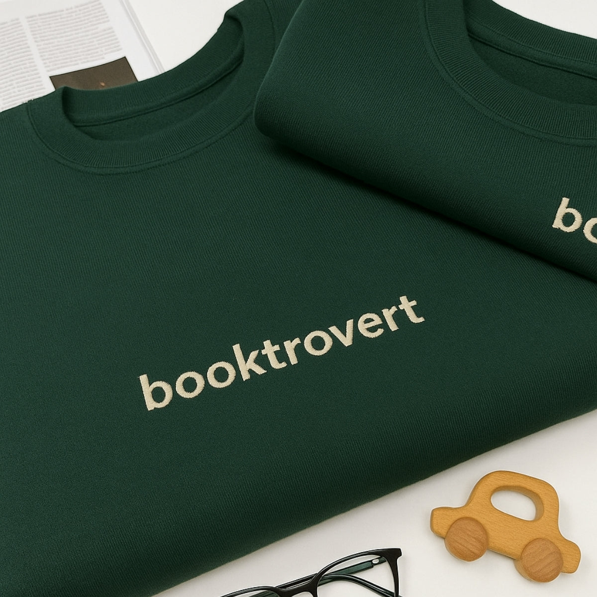 Individuell bestickte Engel- und Dämonenkatze-Kapuzenpullover für Paare