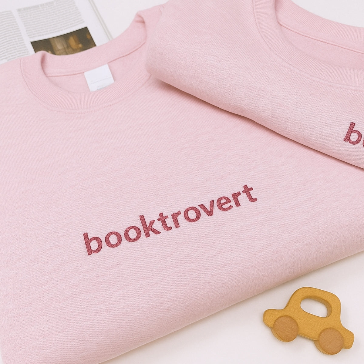 Individuell bestickte Engel- und Dämonenkatze-Kapuzenpullover für Paare