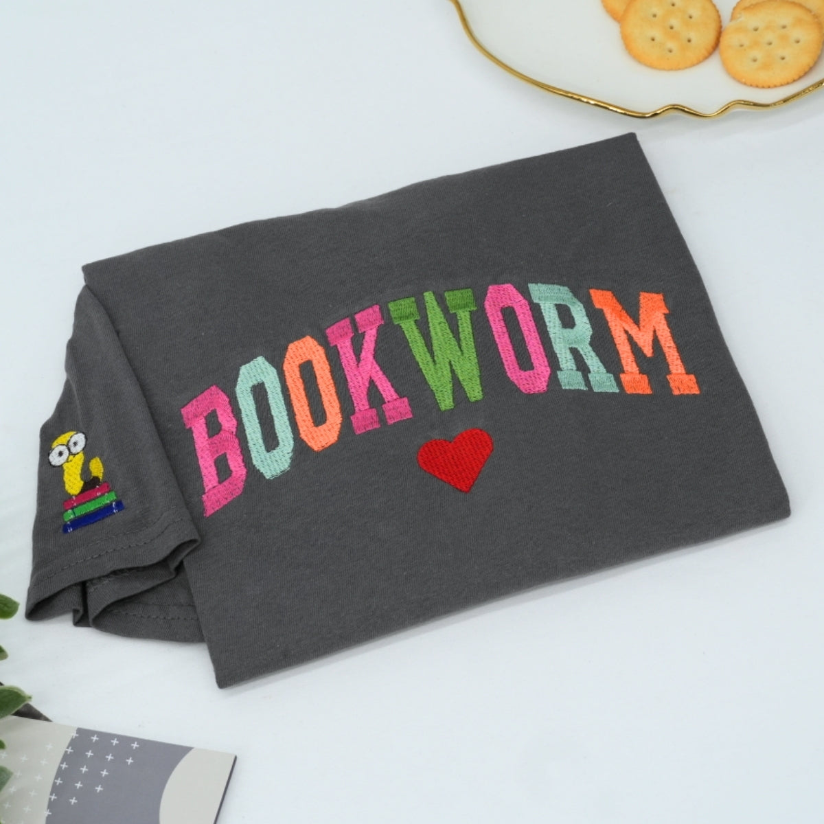Individuell bestickte Engel- und Dämonenkatze-Kapuzenpullover für Paare