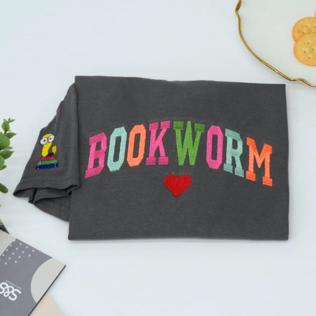 Individuell bestickte Engel- und Dämonenkatze-Kapuzenpullover für Paare