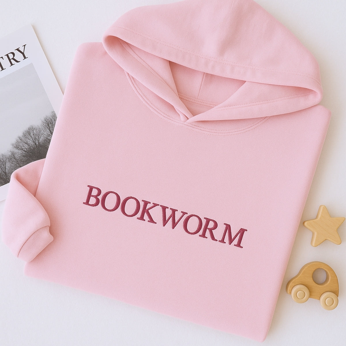 Individuell bestickte Engel- und Dämonenkatze-Kapuzenpullover für Paare
