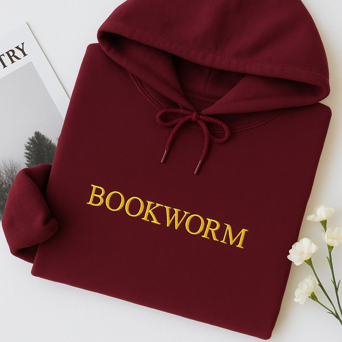 Individuell bestickte Engel- und Dämonenkatze-Kapuzenpullover für Paare