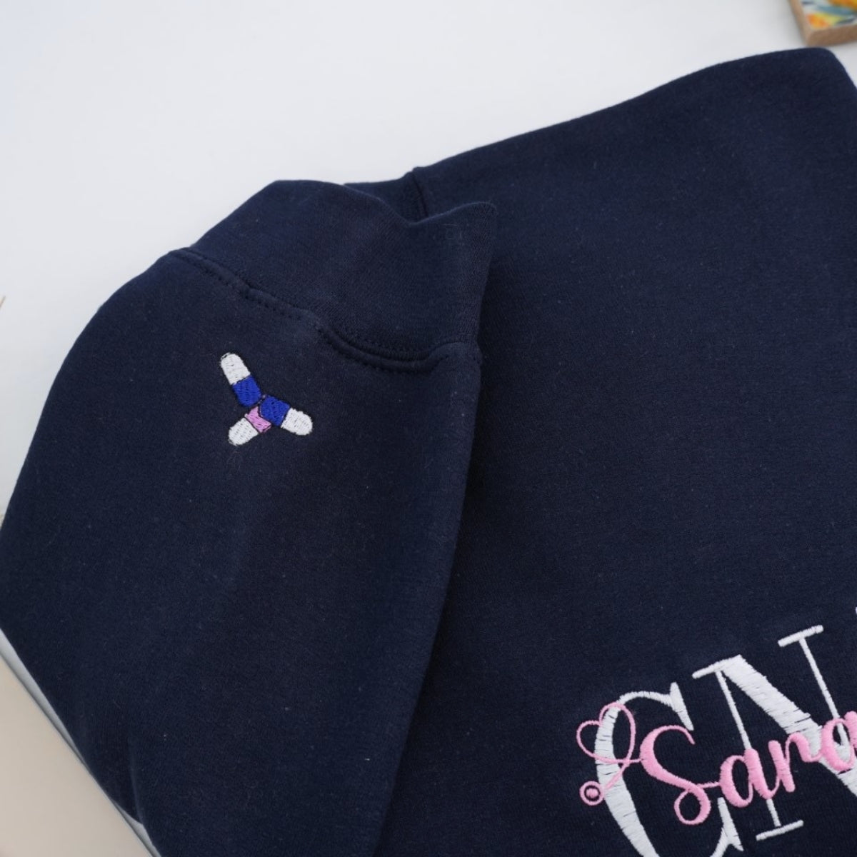 CNA Custom Sweatshirt - Certified Nursing Assistant Embroidered Hoodie - Perfect Healthcare Gift