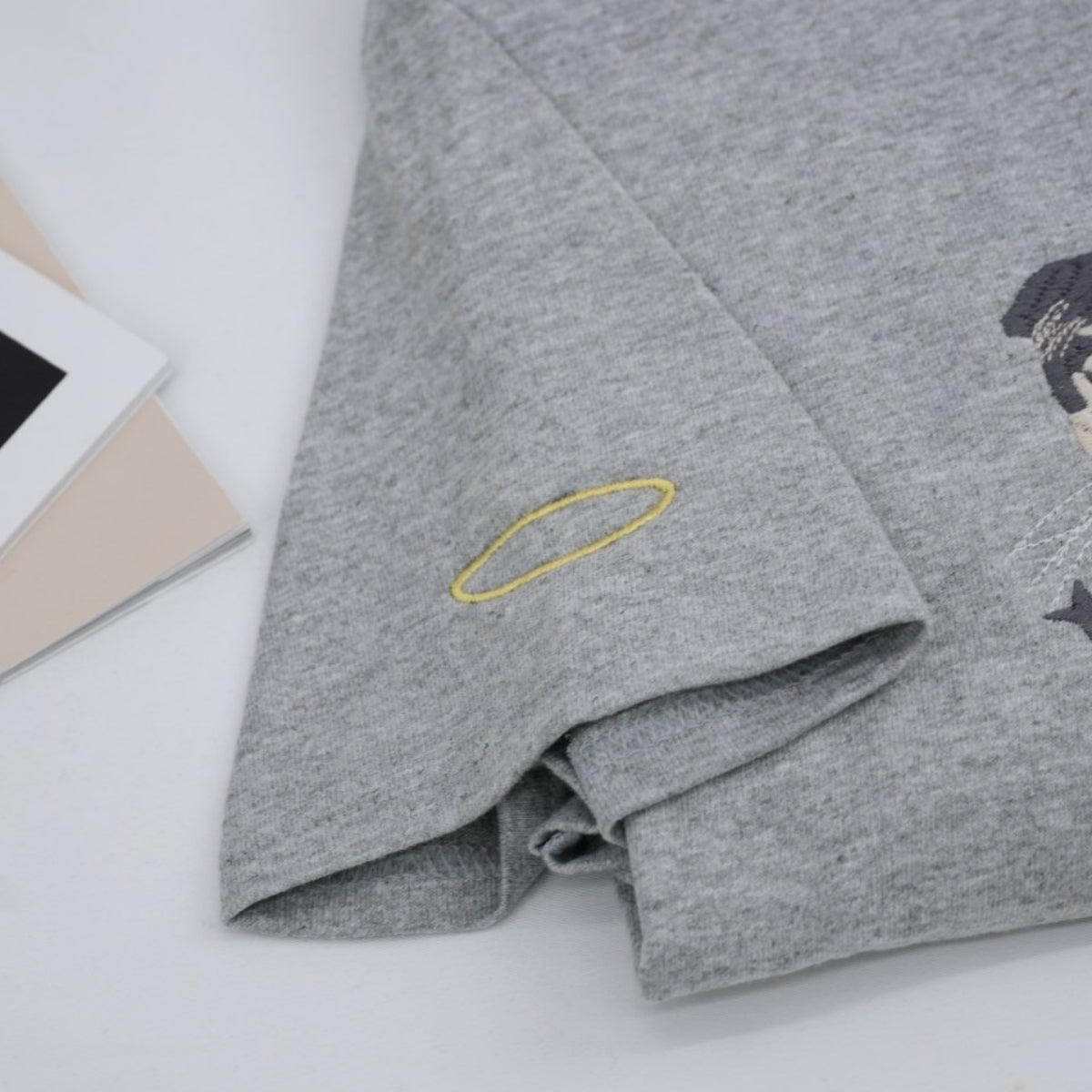 Cat Memorial Custom T-Shirts - Pet Angel Embroidered Shirts - Rainbow Bridge Gift