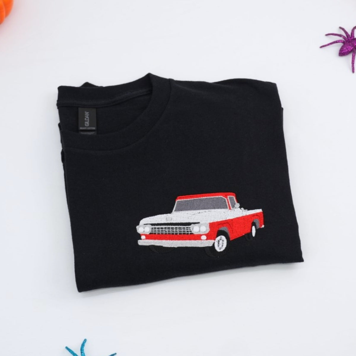 Classic Truck Custom T-Shirts - Vintage Auto Embroidered Apparel - Perfect Classic Car Gift