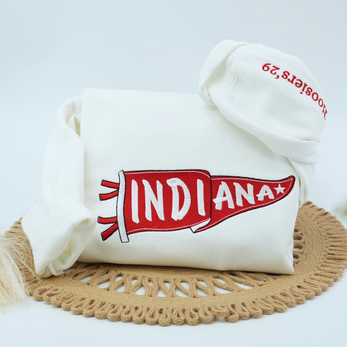 Individuell bestickte Engel- und Dämonenkatze-Kapuzenpullover für Paare