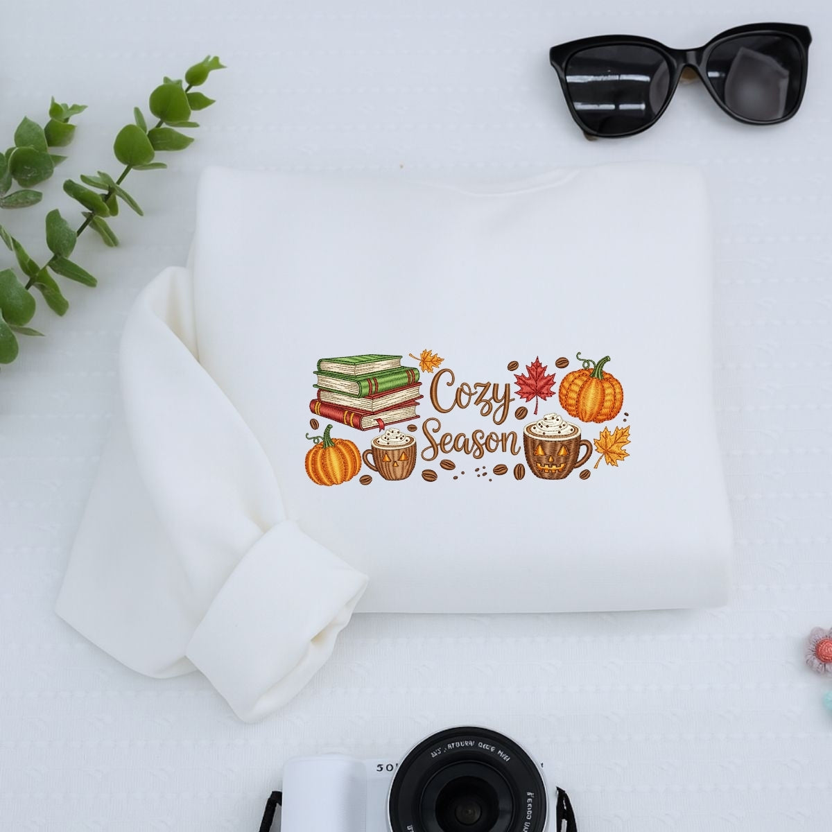 Individuell bestickte Engel- und Dämonenkatze-Kapuzenpullover für Paare