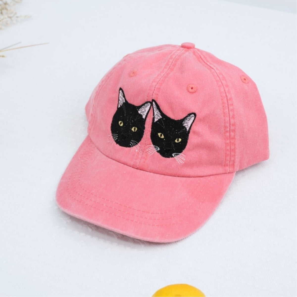 Individuell bestickte Engel- und Dämonenkatze-Kapuzenpullover für Paare