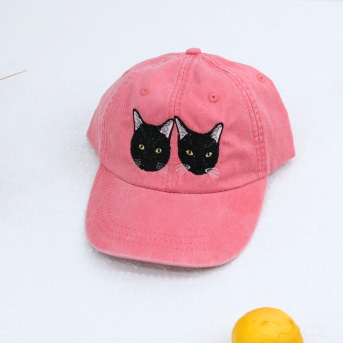 Individuell bestickte Engel- und Dämonenkatze-Kapuzenpullover für Paare