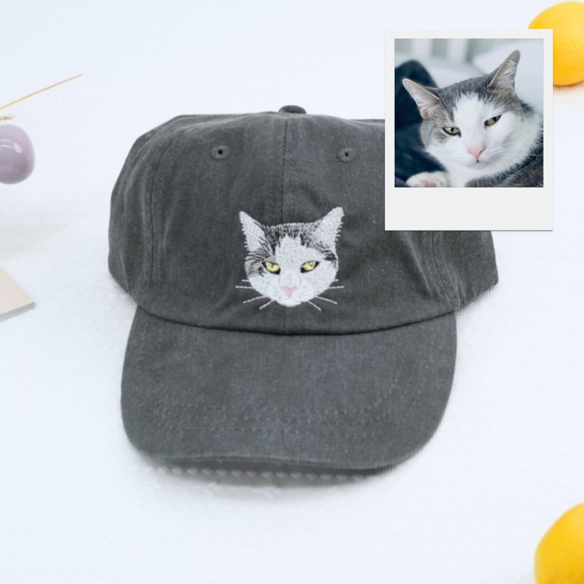 Individuell bestickte Engel- und Dämonenkatze-Kapuzenpullover für Paare