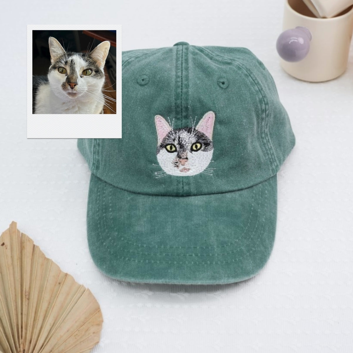 Individuell bestickte Engel- und Dämonenkatze-Kapuzenpullover für Paare