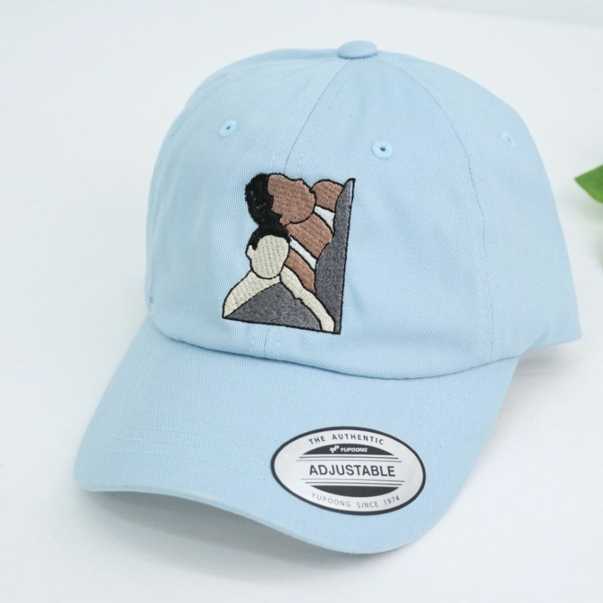 Custom Dad Baby Portrait Hat - Embroidered Father Child Cap - Perfect New Dad Gift