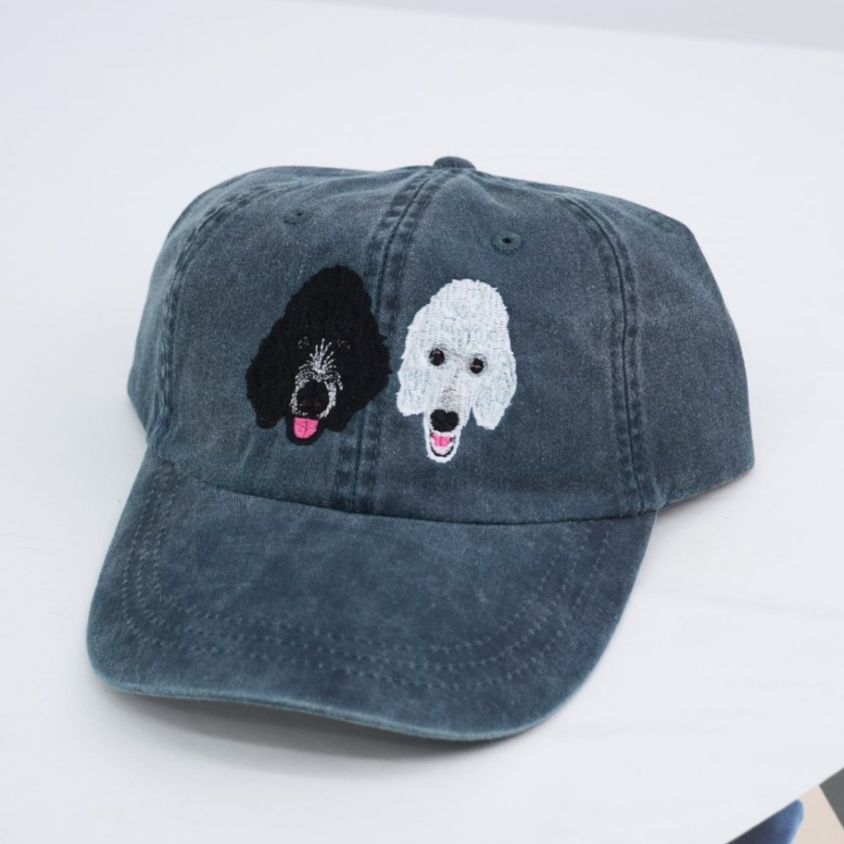 Individuell bestickte Engel- und Dämonenkatze-Kapuzenpullover für Paare