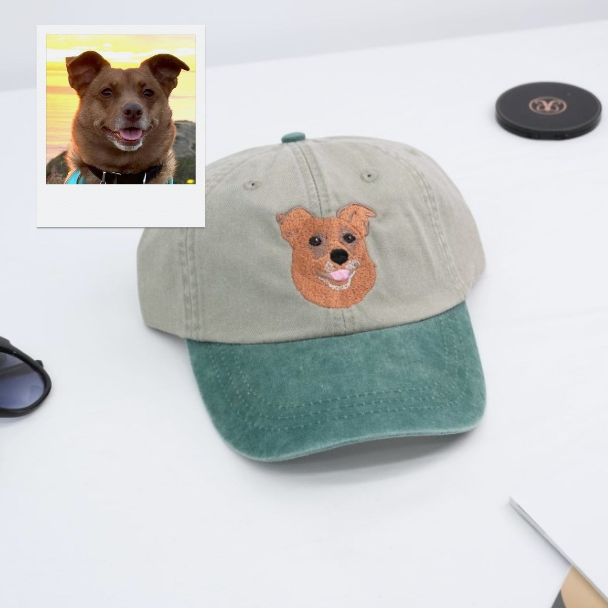 Individuell bestickte Engel- und Dämonenkatze-Kapuzenpullover für Paare
