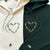 Custom Embroidered Barbwire Heart Matching Hoodies for Couples