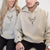 Custom Embroidered Dragon Love Matching Hoodies for Couples