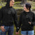 Custom Embroidered Ghost Heart Hands Matching Hoodies for Couples