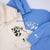 Custom Embroidered Panda with Flowers Matching Hoodies for Couples