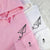 Custom Embroidered Paper Airplane Heart Matching Hoodies for Couples