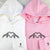 Custom Embroidered Skeleton Heart Roman Numeral Matching Hoodies for Couples