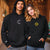 Custom Embroidered Sun and Moon Matching Hoodies for Couples