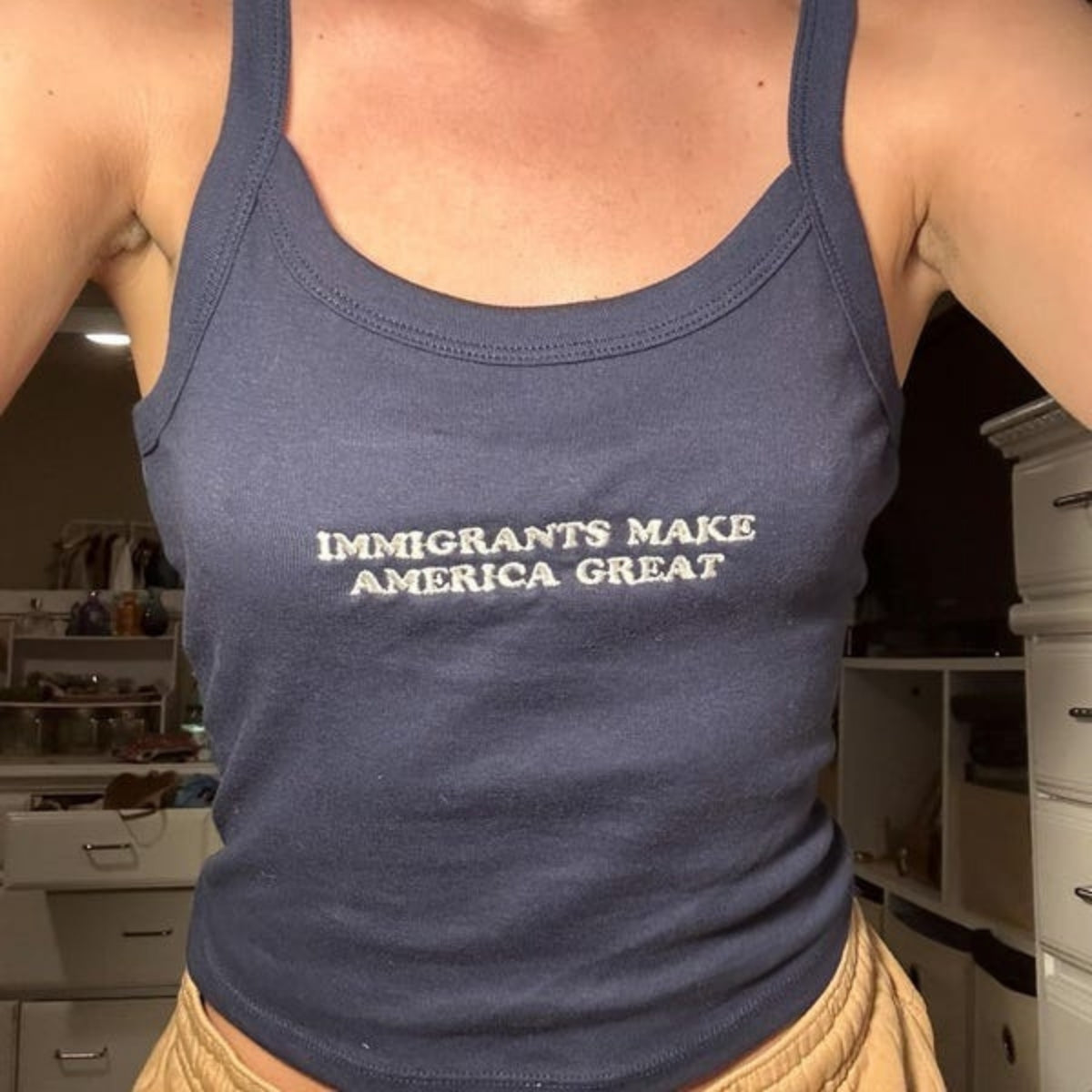 Custom Mrs Tank Top - Personalized Embroidered Wife Tank - Perfect Anniversary Valentine's Honeymoon Gift