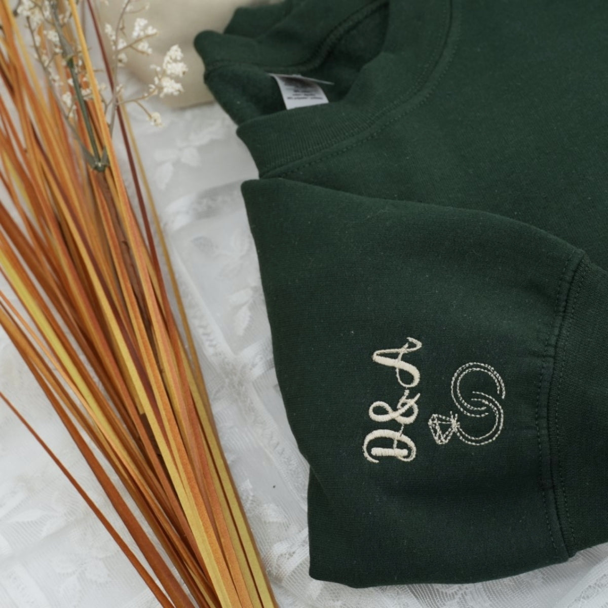 Sweats à capuche assortis brodés personnalisés avec ange et chat démon pour couples