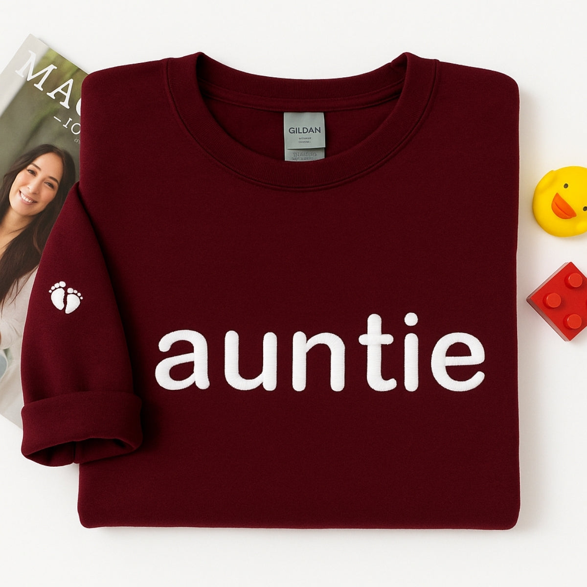 Individuell bestickte Engel- und Dämonenkatze-Kapuzenpullover für Paare