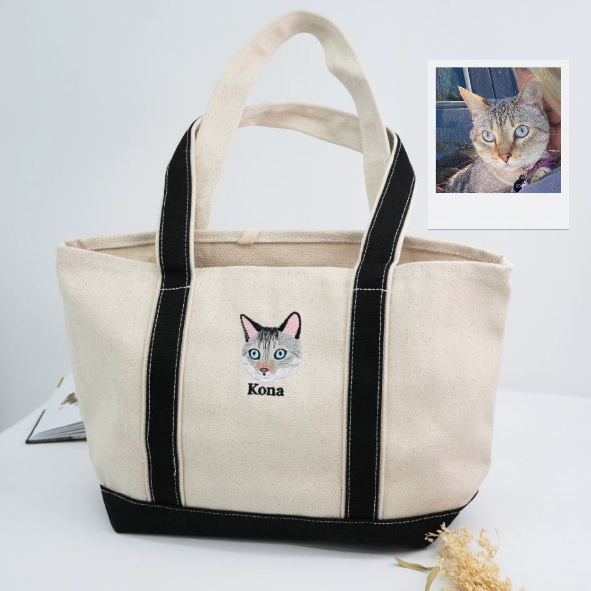 Individuell bestickte Engel- und Dämonenkatze-Kapuzenpullover für Paare