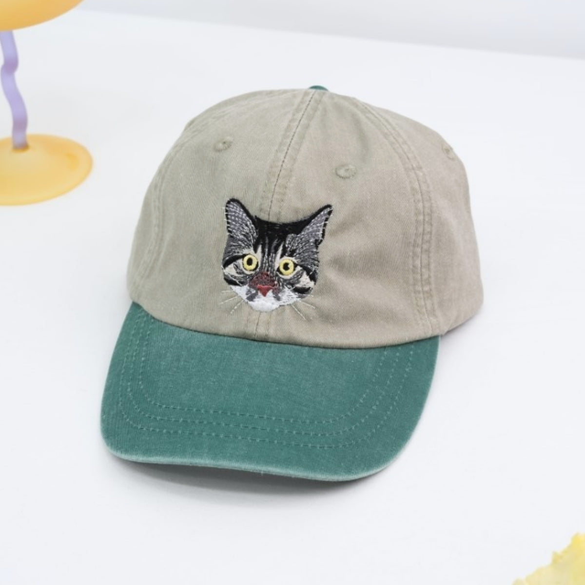 Individuell bestickte Engel- und Dämonenkatze-Kapuzenpullover für Paare