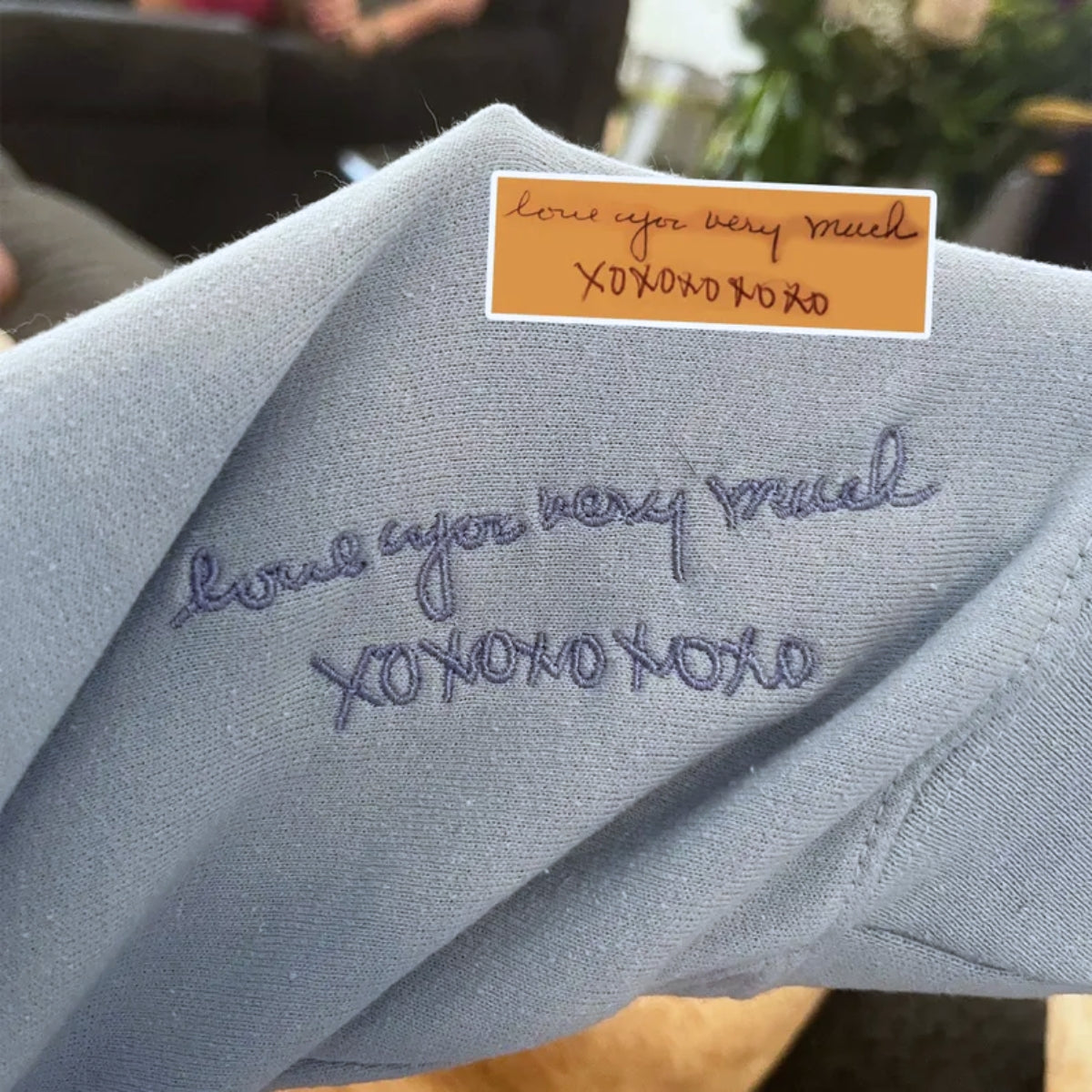 Individuell bestickte Engel- und Dämonenkatze-Kapuzenpullover für Paare