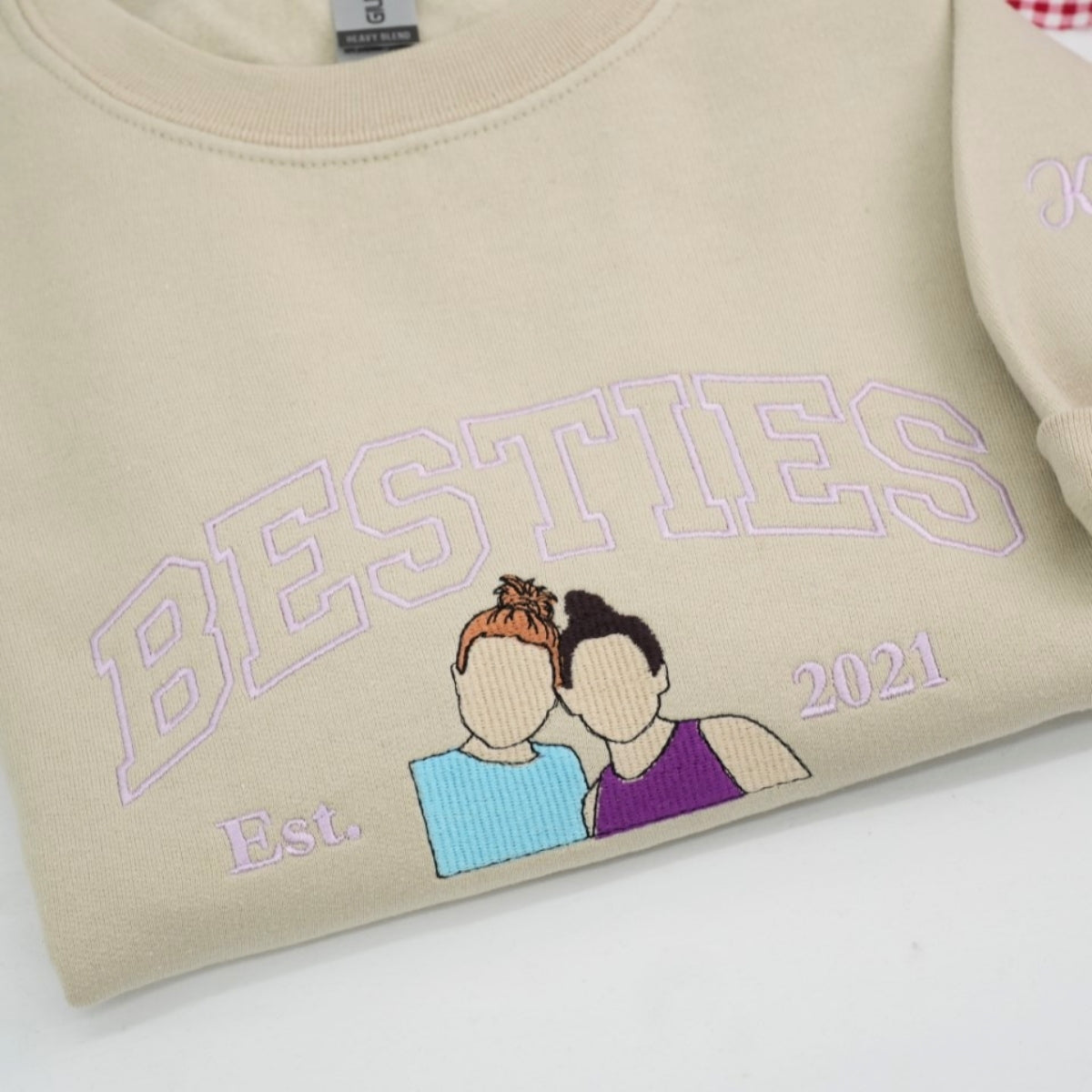Sweats à capuche assortis brodés personnalisés avec ange et chat démon pour couples